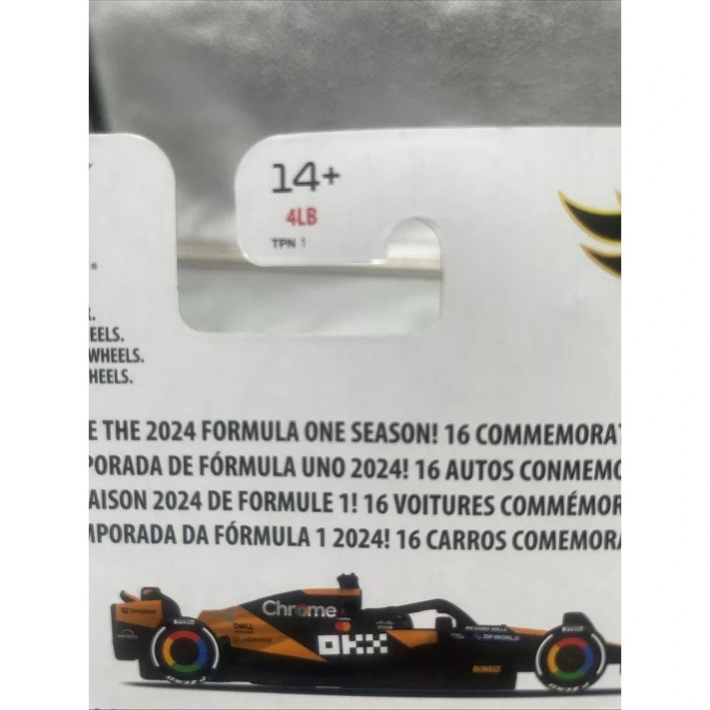 Hot Wheels Premium McLaren Formula 1 Team (#4) 2024 Diecast Car